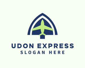 Airplane Cargo Express logo design