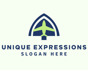 Airplane Cargo Express logo design