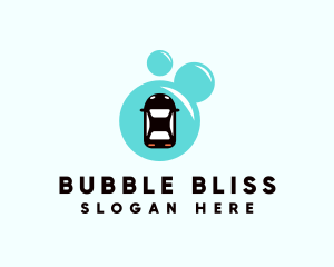 Car Wash Bubble logo
