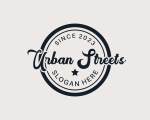 Urban Star Emblem logo design