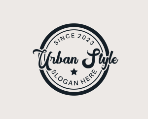 Urban Star Emblem logo design