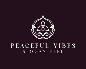 Yoga Healing Wellness logo design