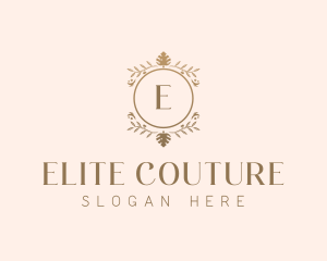 Floral Fashion Boutique logo design