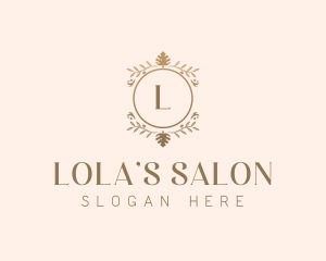 Floral Fashion Boutique logo design