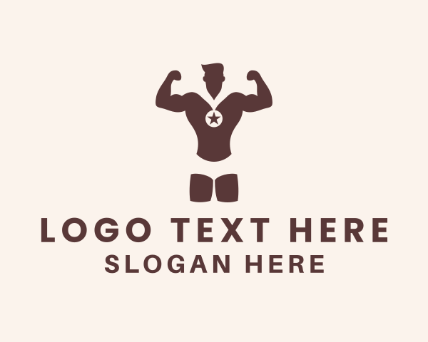 Bodybuilding logo example 4