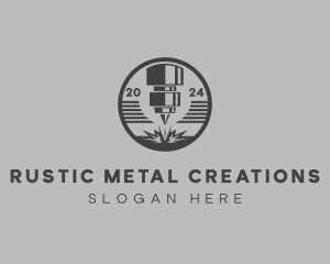 Metalworks Laser Fabrication logo design