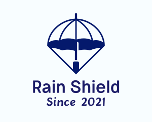Blue Weather Umbrella logo