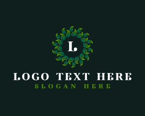 Floral Leaf Therapy logo