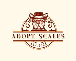 Dapper Bulldog Kennel logo design