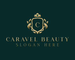 Royal Crown Shield Boutique logo design