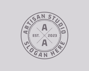 Hipster Studio Pub logo design