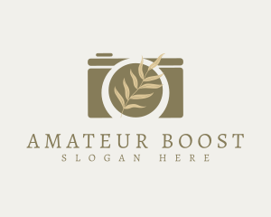 Vintage Leaf Camera logo