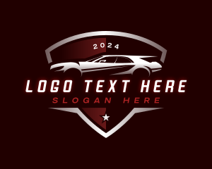 Luxury Racing Car Automotive Logo