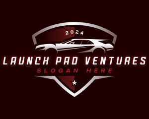 Luxury Racing Car Automotive logo design