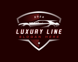 Luxury Racing Car Automotive logo design