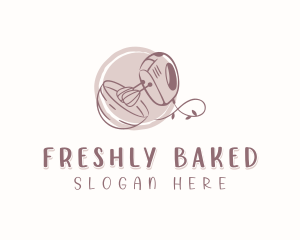 Baking Mixer Patisserie logo design