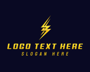 Power Lightning Bolt logo