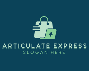 Express Shopping Bag logo design