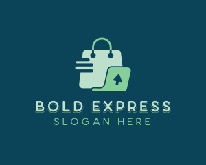 Express Shopping Bag logo design