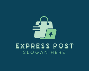 Express Shopping Bag logo design