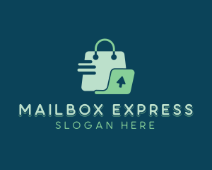 Express Shopping Bag logo design