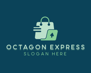 Express Shopping Bag logo design