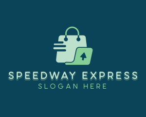 Express Shopping Bag logo design