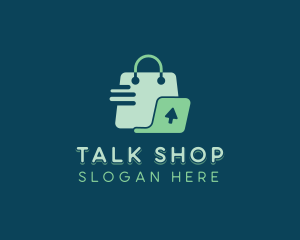 Express Shopping Bag logo design