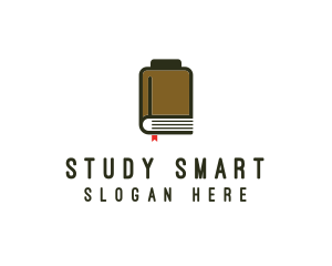 Library Book Bookmark logo