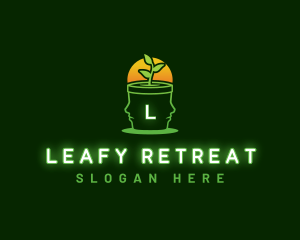 Leaf Plant Therapy logo design