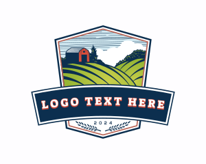 Agriculture Farming Land logo