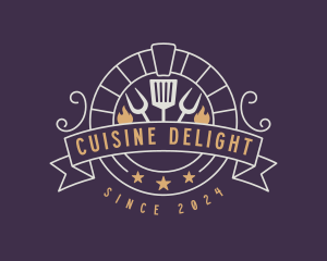 Gastropub Oven Restaurant logo design