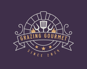 Gastropub Oven Restaurant logo design