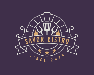 Gastropub Oven Restaurant logo design