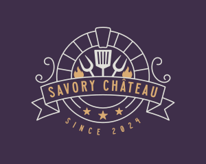 Gastropub Oven Restaurant logo design