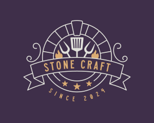 Gastropub Oven Restaurant logo design