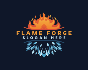 Fire Ice Energy logo design