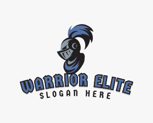 Gaming Knight Warrior logo design