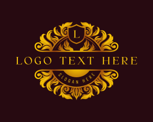 Luxury Ornamental Crest logo