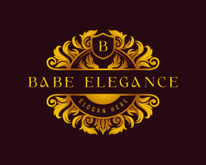 Luxury Ornamental Crest logo design