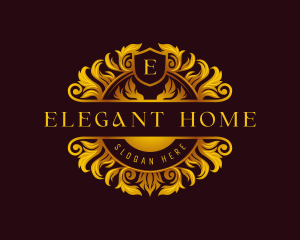 Luxury Ornamental Crest logo design