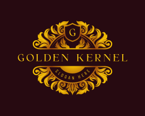 Luxury Ornamental Crest logo design