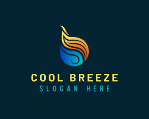 Exhaust Cooling Fan logo design