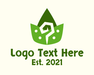 Aztec Leaves Pattern logo