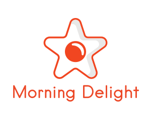 Orange Star Egg logo