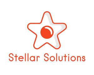 Orange Star Egg logo