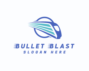 Bullet Fast Train logo design