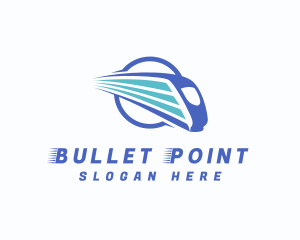 Bullet Fast Train logo design