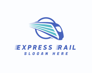 Bullet Fast Train logo design