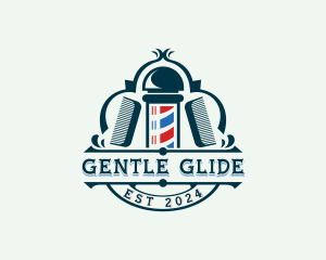 Barber Comb Grooming logo design